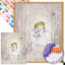 Load image into Gallery viewer, AB Diamond Painting - Full Round - Angel Girl (40*50CM)
