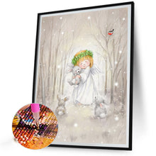 Load image into Gallery viewer, AB Diamond Painting - Full Round - Angel Girl (40*50CM)
