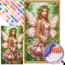 Load image into Gallery viewer, AB Diamond Painting - Full Round - Elf Girl (40*70CM)
