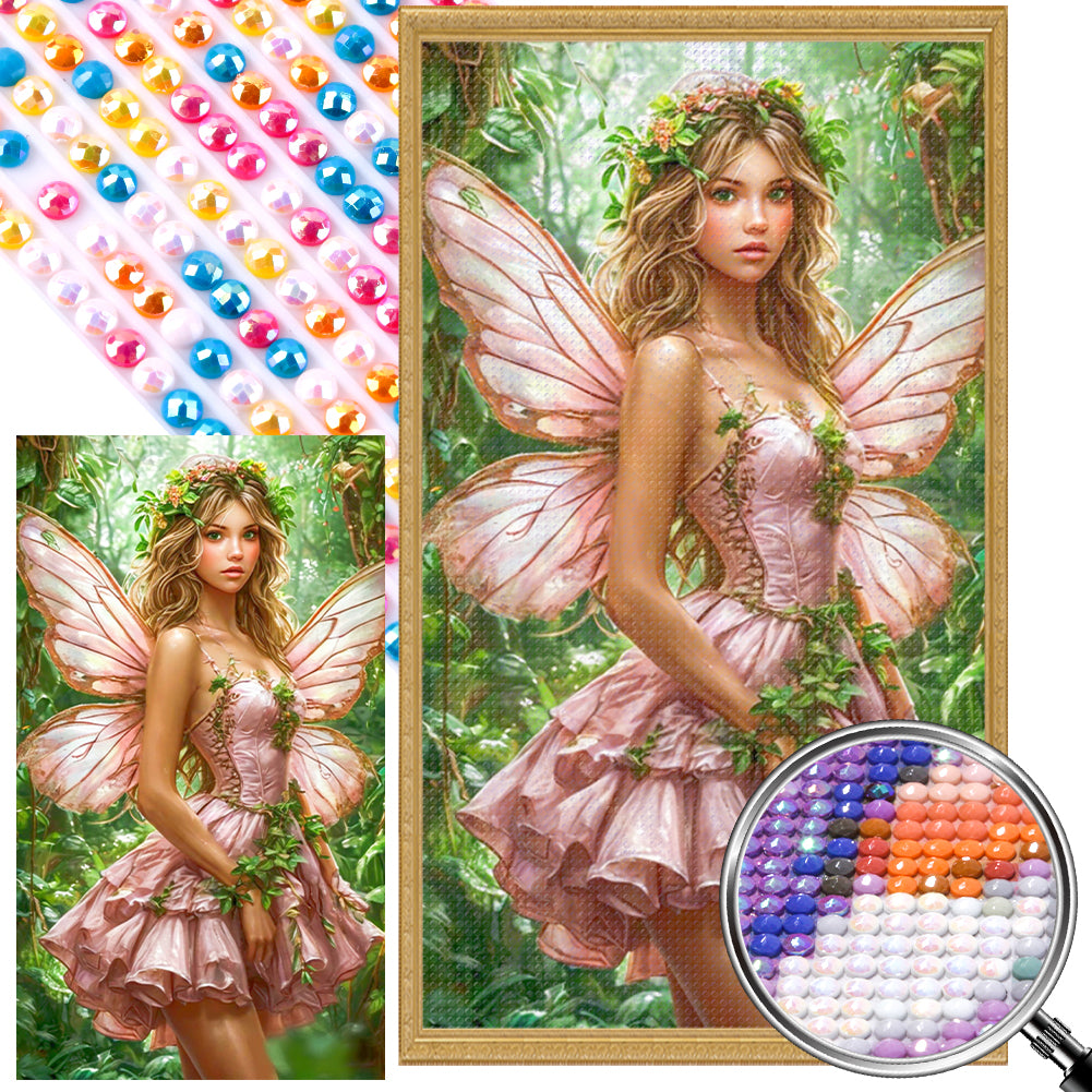 AB Diamond Painting - Full Round - Elf Girl (40*70CM)