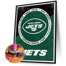 Load image into Gallery viewer, Diamond Painting - Full Round - New York Jets (40*50CM)
