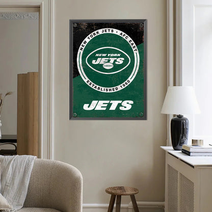 Diamond Painting - Full Round - New York Jets (40*50CM)