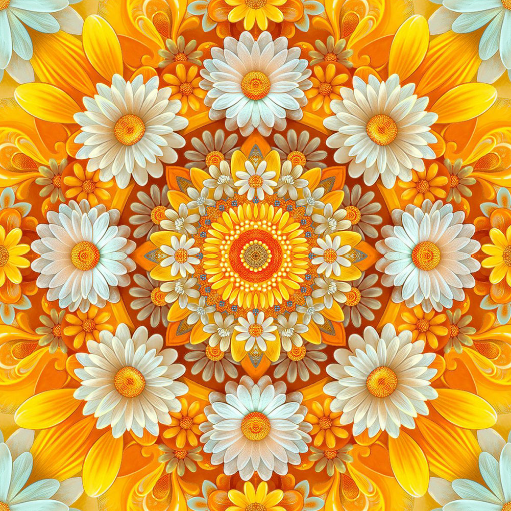 Diamond Painting - Full Round - Sunflower (30*30CM)