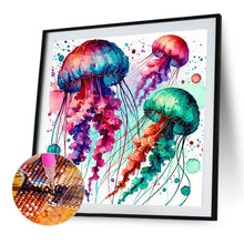 Load image into Gallery viewer, Diamond Painting - Full Round - Jellyfish (40*40CM)
