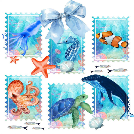 Diamond Painting - Full Round - Marine Life (40*40CM)