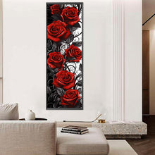 Load image into Gallery viewer, Diamond Painting - Full Round - Red Rose (30*90CM)

