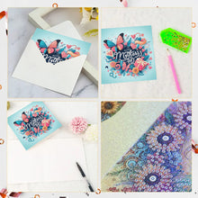Load image into Gallery viewer, 6PCS Mother s Day DIY Diamond Art Greeting Cards Congratulations Cards &amp; Gifts
