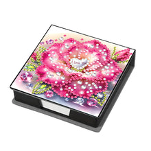 Load image into Gallery viewer, Animals Leather Diamond Art Note Box with 160 Sheets of Paper for DIY Art Craft
