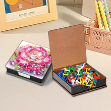 Load image into Gallery viewer, Animals Leather Diamond Art Note Box with 160 Sheets of Paper for DIY Art Craft
