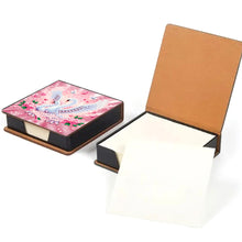 Load image into Gallery viewer, Animals Leather Diamond Art Note Box with 160 Sheets of Paper for DIY Art Craft
