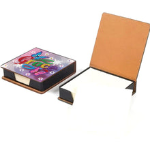 Load image into Gallery viewer, Animals Leather Diamond Art Note Box with 160 Sheets of Paper for DIY Art Craft
