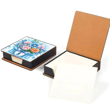 Load image into Gallery viewer, Animals Leather Diamond Art Note Box with 160 Sheets of Paper for DIY Art Craft
