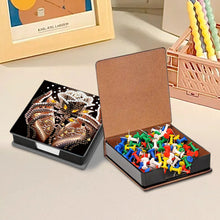 Load image into Gallery viewer, Animals Leather Diamond Art Note Box with 160 Sheets of Paper for DIY Art Craft
