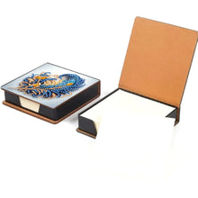 Load image into Gallery viewer, Animals Leather Diamond Art Note Box with 160 Sheets of Paper for DIY Art Craft
