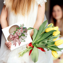 Load image into Gallery viewer, 6Pcs Bouquet DIY Diamond Painting Card Diamond Drawing Card for Adults Beginners
