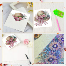 Load image into Gallery viewer, 6Pcs Bouquet DIY Diamond Painting Card Diamond Drawing Card for Adults Beginners

