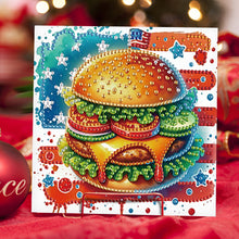 Load image into Gallery viewer, 6Pcs Bouquet DIY Diamond Painting Card Diamond Drawing Card for Adults Beginners
