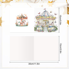 Load image into Gallery viewer, 6Pcs Bouquet DIY Diamond Painting Card Diamond Drawing Card for Adults Beginners
