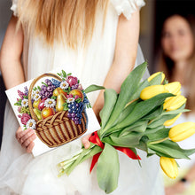 Load image into Gallery viewer, 6Pcs Bouquet DIY Diamond Painting Card Diamond Drawing Card for Adults Beginners
