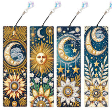 Load image into Gallery viewer, 4Pcs Special Shape Dragonfly DIY Bookmarks Diamond Painting Kits for Book Lovers
