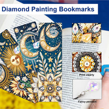 Load image into Gallery viewer, 4Pcs Special Shape Dragonfly DIY Bookmarks Diamond Painting Kits for Book Lovers
