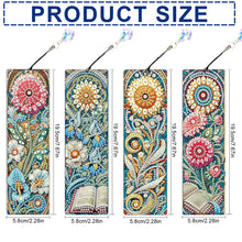 Load image into Gallery viewer, 4Pcs Special Shape Dragonfly DIY Bookmarks Diamond Painting Kits for Book Lovers
