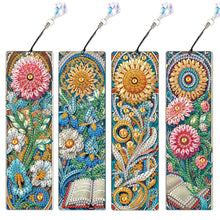 Load image into Gallery viewer, 4Pcs Special Shape Dragonfly DIY Bookmarks Diamond Painting Kits for Book Lovers
