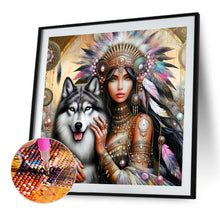 Load image into Gallery viewer, Diamond Painting - Full Round - Beauty And Animals (40*40CM)
