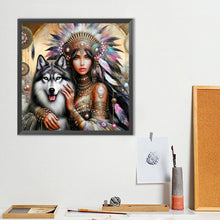 Load image into Gallery viewer, Diamond Painting - Full Round - Beauty And Animals (40*40CM)
