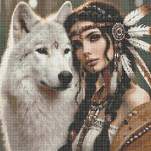 Load image into Gallery viewer, Diamond Painting - Full Round - Beauty And Animals (40*40CM)
