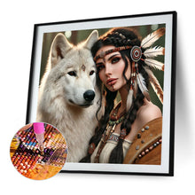 Load image into Gallery viewer, Diamond Painting - Full Round - Beauty And Animals (40*40CM)
