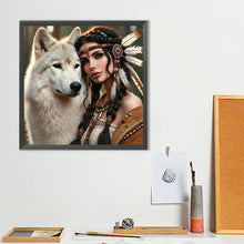 Load image into Gallery viewer, Diamond Painting - Full Round - Beauty And Animals (40*40CM)
