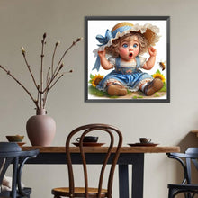 Load image into Gallery viewer, Diamond Painting - Full Round - Cute Children (40*40CM)
