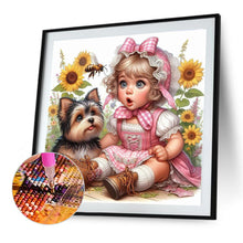 Load image into Gallery viewer, Diamond Painting - Full Round - Cute Children (40*40CM)
