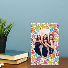 Load image into Gallery viewer, Special Shape Flower Table Top Diamond Painting Frame Kits for Home Office Decor
