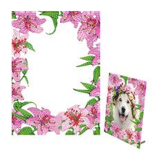 Load image into Gallery viewer, Special Shape Flower Table Top Diamond Painting Frame Kits for Home Office Decor
