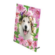 Load image into Gallery viewer, Special Shape Flower Table Top Diamond Painting Frame Kits for Home Office Decor
