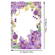 Load image into Gallery viewer, Special Shape Flower Table Top Diamond Painting Frame Kits for Home Office Decor
