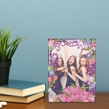 Load image into Gallery viewer, Special Shape Flower Table Top Diamond Painting Frame Kits for Home Office Decor
