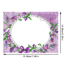 Load image into Gallery viewer, Special Shape Flower Table Top Diamond Painting Frame Kits for Home Office Decor
