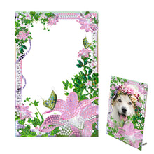 Load image into Gallery viewer, Special Shape Flower Table Top Diamond Painting Frame Kits for Home Office Decor

