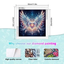Load image into Gallery viewer, Diamond Painting - Partial Special Shaped - Shining Heart (30*30CM)
