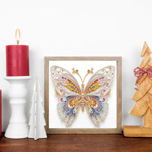 Load image into Gallery viewer, Diamond Painting - Partial Special Shaped - Paper Quilling Butterfly (30*30CM)
