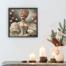 Load image into Gallery viewer, Diamond Painting - Partial Special Shaped - Lady Beauty (30*30CM)
