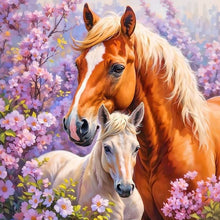 Load image into Gallery viewer, Diamond Painting - Full Round - Horse (40*40CM)
