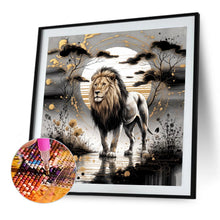 Load image into Gallery viewer, Diamond Painting - Full Round - Lion (40*40CM)
