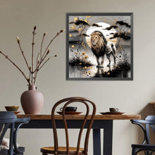 Load image into Gallery viewer, Diamond Painting - Full Round - Lion (40*40CM)
