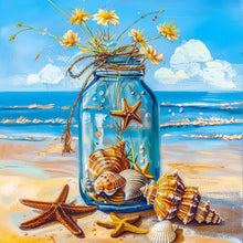Load image into Gallery viewer, Diamond Painting - Full Round - Shell And Flower (40*40CM)
