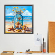 Load image into Gallery viewer, Diamond Painting - Full Round - Shell And Flower (40*40CM)
