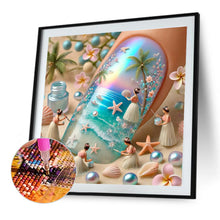 Load image into Gallery viewer, Diamond Painting - Full Round - Summer Style Nail Art (40*40CM)
